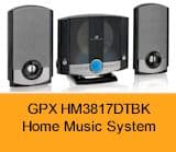 GPX HM3817DTBK Home Music System